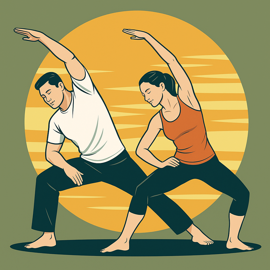 pratiquants de gym